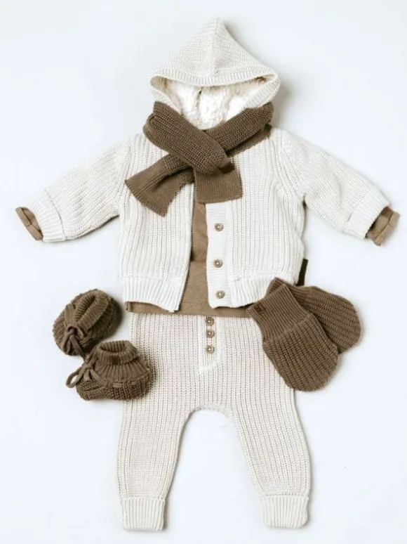 Baby's Only - neulehuppari vauvalle, Warm Linen
