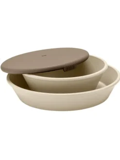 BIBS Dinner Plate ruokailulautaset - Vanilla