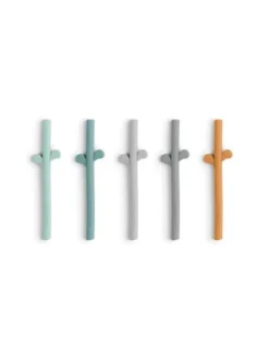 Done By Deer - silikoniset pillit 5-PACK - Blue Mix