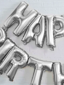 Ginger Ray - folioilmapallo Happy Birthday, hopea