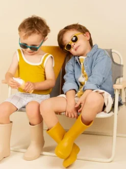 Ki ET LA Little Kids - aurinkolasit lapselle 1-2 vuotta, mustard