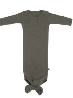 Knotted gown yöpuku vastasyntyneelle, khaki