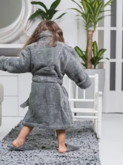 Kylpytakki lapselle 3-5v Granite | LUINLIVING