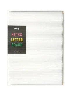 Letter Board kirjaintaulu (valkoinen)