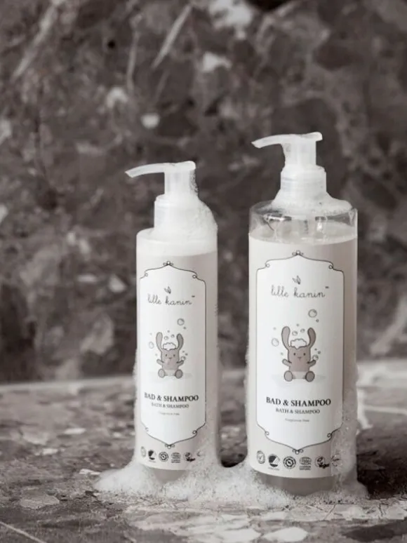 Lille Kanin - vaahtoava mieto shampoo iholle ja hiuksille