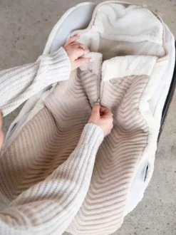 Lämpöpussi turvakaukaloon / vaunuihin, Grace beige