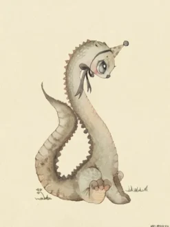Mrs Mighetto - Dear Dino juliste 50x70