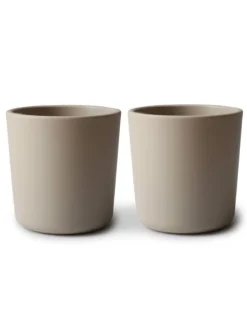 Mushie - lasten muki - Vanilla 2-pack