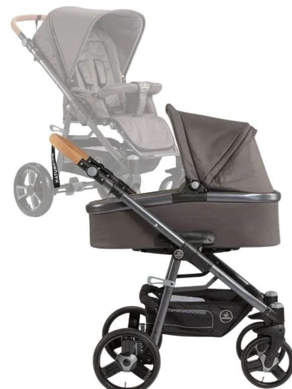 Naturkind Lux Evo yhdistelmävaunut Solight Ecco renkailla, Erdmännchen