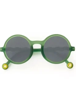 Olivio&Co Lasten Aurinkolasit Kids 3-5v, Round Olive Green