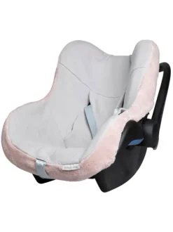 Päällinen vauvan turvakaukaloon, Teddy old pink