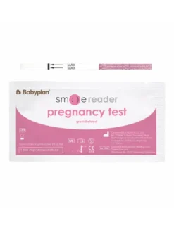 Smile Reader Raskaaksi -pakkaus - 10 Ovulaatiotestiä + 5 Raskaustestiä + Sovellus