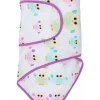 Vauvan kapalo, pöllöt, violetti reuna | MIRACLE BLANKET