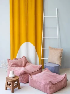 Wigiwama - Lasten säkkituoli Pink Mousse
