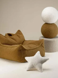 Wigiwama - Tähtityyny Teddy Cream White